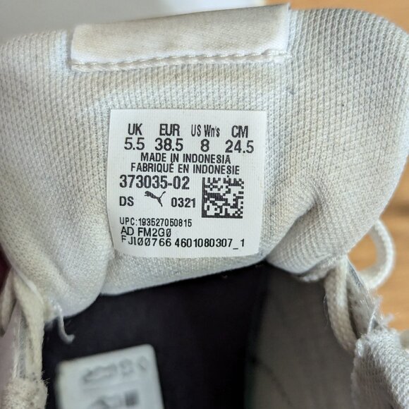 PUMA SMASH V2 PLATFORM SNEAKERS SIZE 8 - Picture 5 of 9